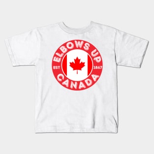Elbows-Up Kids T-Shirt